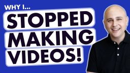 Why I Stopped Making Videos And The Future Of This Channel