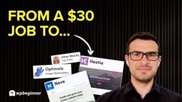 Zero Direction. No Money. Still Built a Successful WordPress Company!