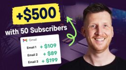 I Made $500 in eCommerce Sales with Just 50 Subscribers