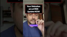 Your Website is at RISK - CRITICAL Notice